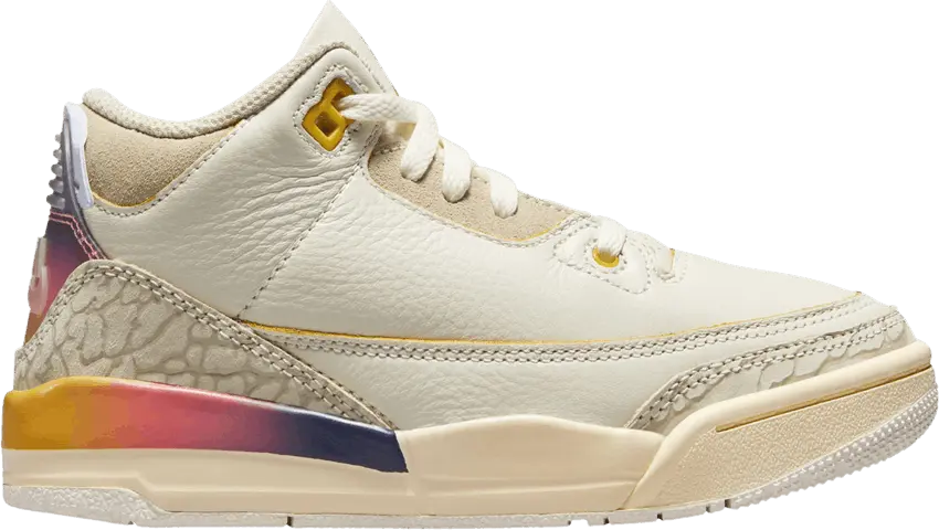  Jordan 3 Retro SP J Balvin Medellín Sunset (PS)