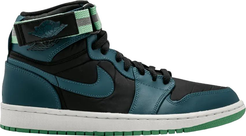  Jordan 1 High Strap Black Teal