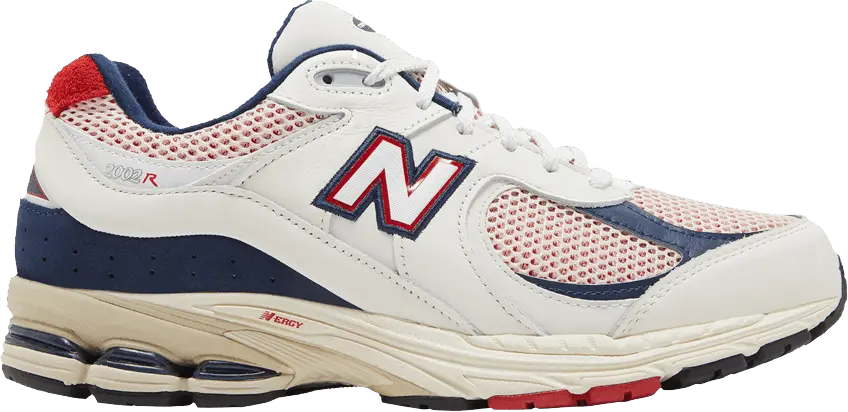  New Balance 2002R Team Red Navy Pouch