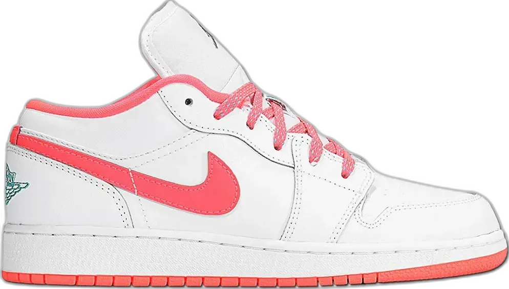  Jordan 1 Low White Hot Lava (GS)