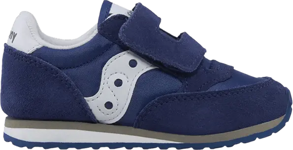  Saucony Jazz Hook &amp; Loop Little Kid &#039;Navy White&#039;