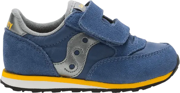  Saucony Jazz Hook &amp; Loop Little Kid &#039;Blue Yellow&#039;