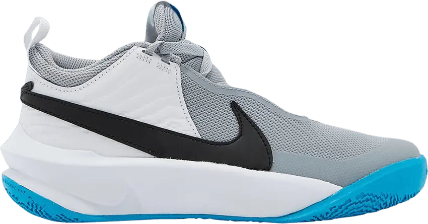 Nike Team Hustle D10 GS &#039;Grey Blue Lightning&#039;