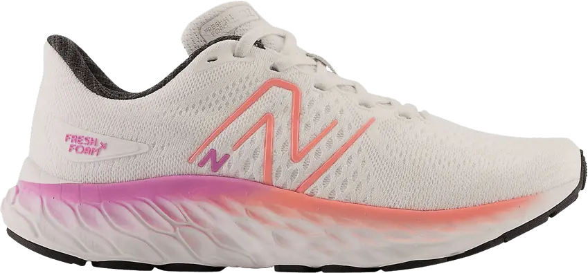  New Balance Wmns Fresh Foam X EVOZ v3 Wide &#039;White Grapefruit&#039;