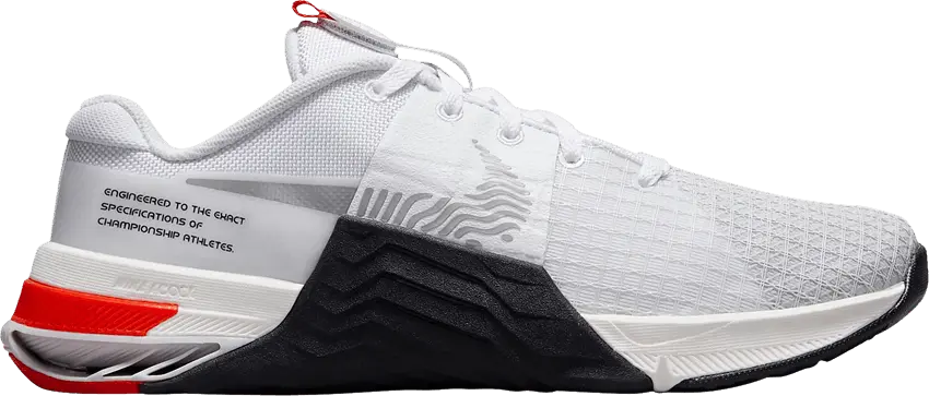  Nike Wmns Metcon 8 &#039;White Black Red&#039;