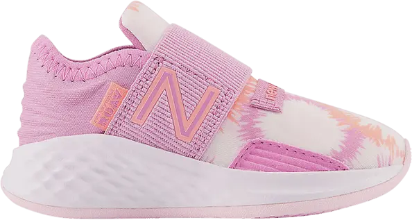  New Balance Fresh Foam Roav Slip-On Toddler Wide &#039;Raspberry Tie-Dye&#039;