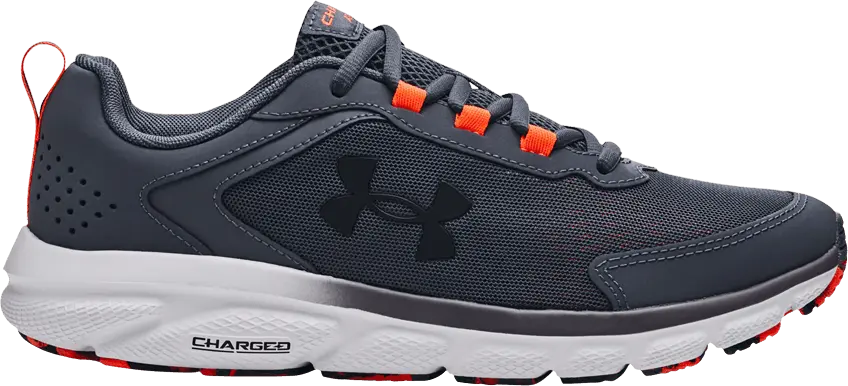  Under Armour Charged Assert 9 Marble &#039;Downpour Grey Orange&#039;