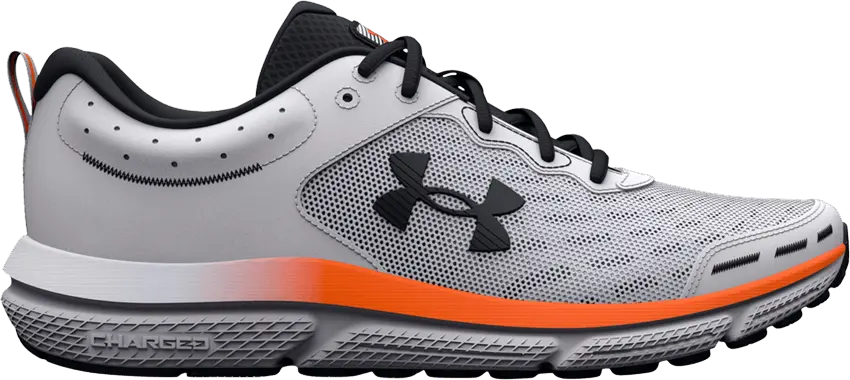  Under Armour Charged Assert 10 &#039;White Black Orange&#039;