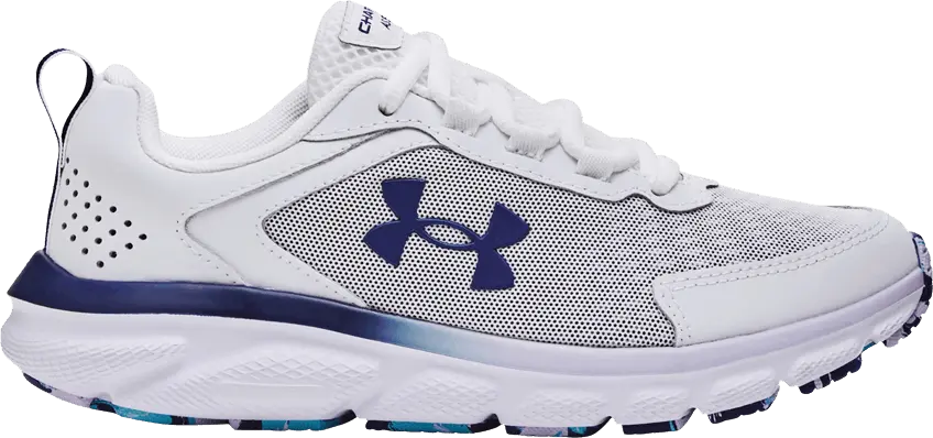  Under Armour Wmns Charged Assert 9 Marble &#039;White Sonar Blue&#039;