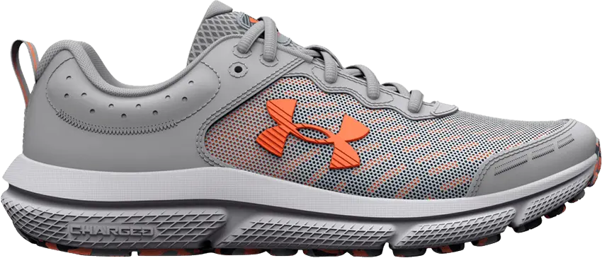  Under Armour Assert 10 AC GS &#039;Mod Grey Orange Blast&#039;