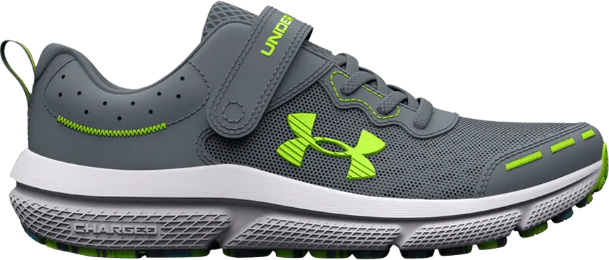  Under Armour Assert 10 AC PS &#039;Gravel Lime Surge&#039;