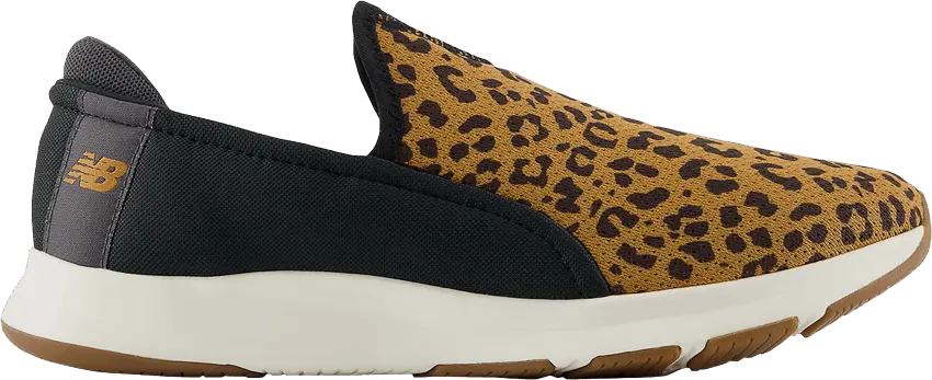  New Balance Wmns DynaSoft Nergize Slip On &#039;Leopard&#039;