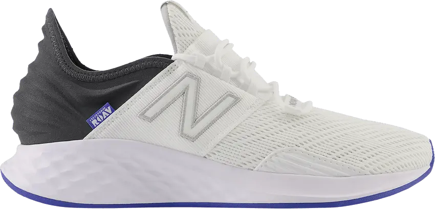  New Balance Fresh Foam Roav 2E Wide &#039;White Black Blue&#039;