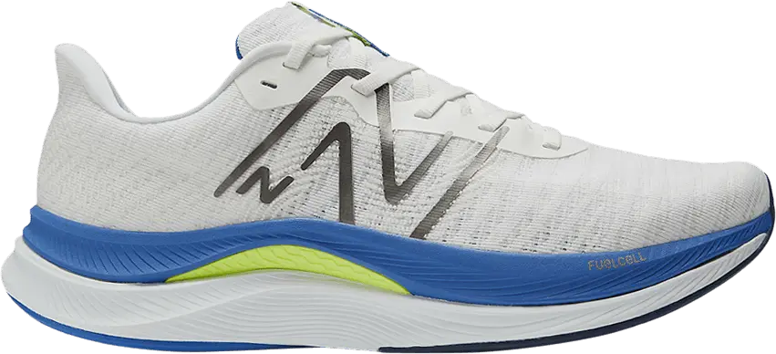  New Balance FuelCell Propel v4 2E Wide &#039;White Marine Blue&#039;