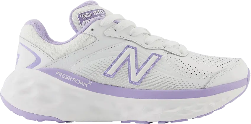  New Balance Wmns Fresh Foam X 840F Wide &#039;White Lilac Glow&#039;